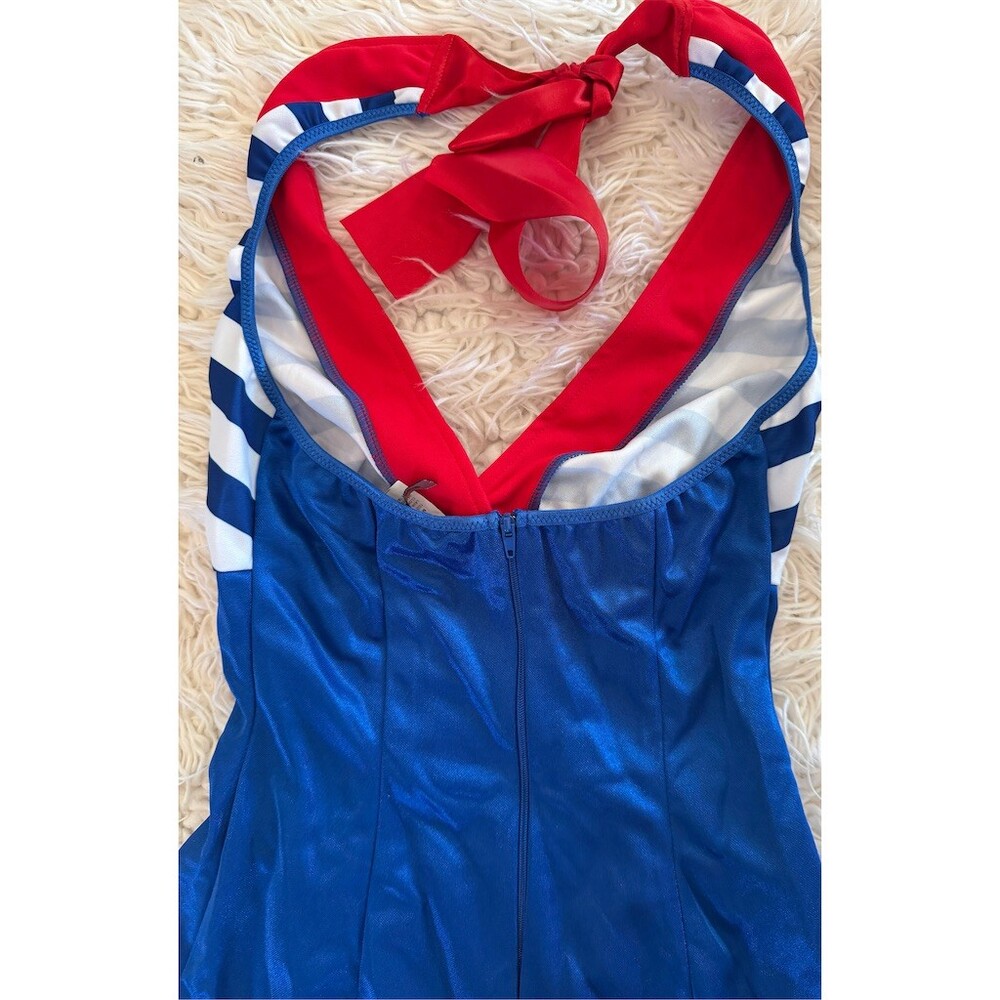 Leg Avenue Sailor Costume Set Womens XS Multicolor Dress & Hat Nautical Sexy - Picture 2 of 13